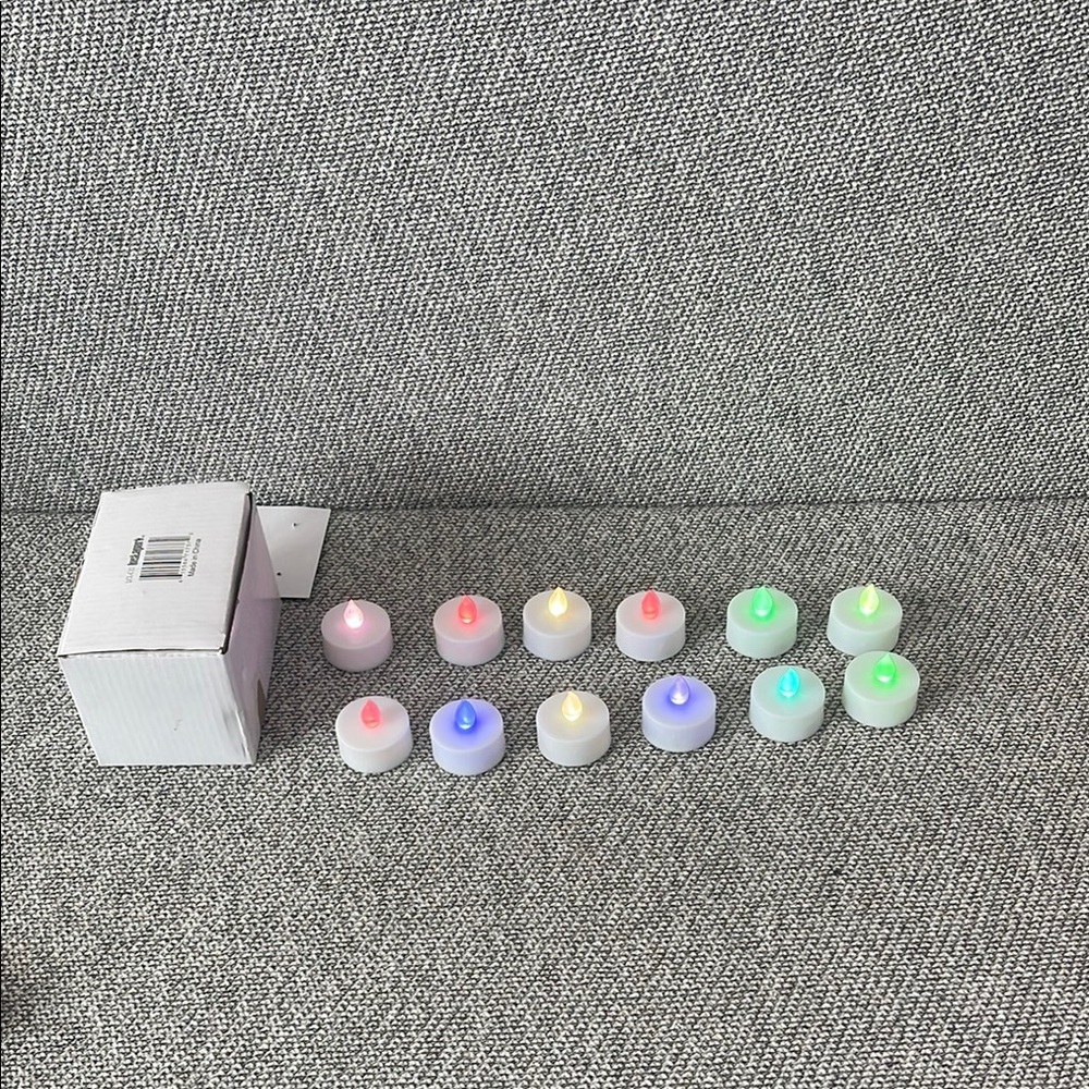 Colorful LED Tealight Candles